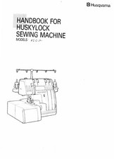 Husqvarna Viking Huskylock 1002 User Owners Manual Reprint