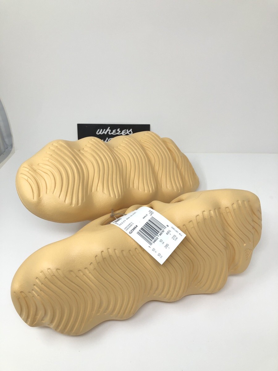 Adidas Yeezy 450 Slide Cream Orange Beige size 10 NEW DS