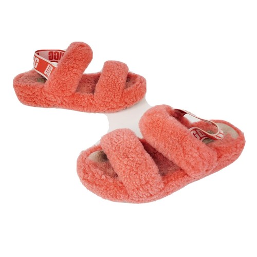 Ugg Womens Oh Yeah Peach Pink Sheepskin 