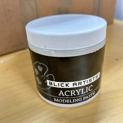 Blick Artists Acrylic Modeling Paste 16oz