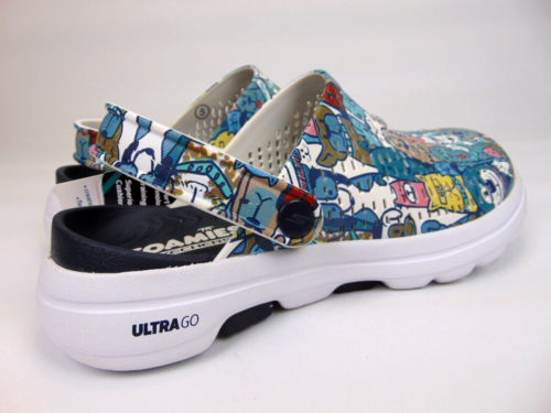 Skechers Foamies Go Walk 5 Womens Size 5.0 Shoes White Dog Lover Slip On Sneaker - Picture 5 of 12