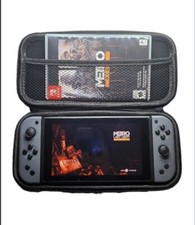 NINTENDO SWITCH CONSOLE WITH PROTECTIVE CASE WITH 1GAME