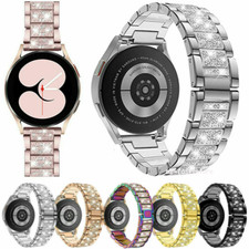 22mm Bling Metal Strap Watch Band For Samsung Watch 46mm / watch 3 45mm /Gear S3