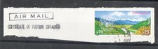 NEPAL 1994 Freedom From Hunger R.25-mkd.AIR MAIL-CERTIFICATE OF POSTING OBTAINED