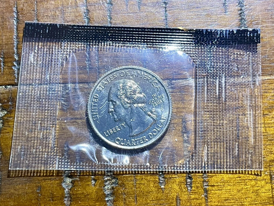 🇺🇸 BU 1999 D Connecticut State Quarter sealed in original US mint cellophane - Image 2 of 3