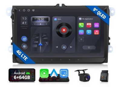 Eonon VWX6S for VW Golf 5 6 Passat Jetta 9'' 8-Core Android 13 Car Stereo GPS DSP