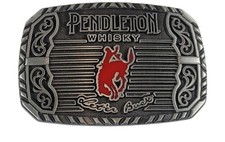 New Pendleton Whisky 2025 Montana Silversmiths 4 Inch Belt Buckle M30