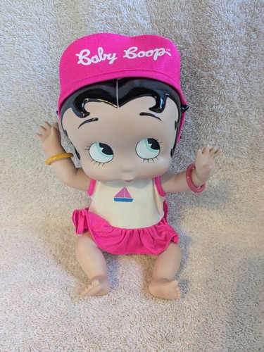 Vintage "Baby Boop Fun In The Sun" Porzellan Puppe Danbury neuwertig 3 Stück ohne Box - Bild 2 von 9