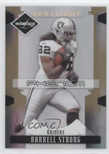 2008 Leaf Limited Phenoms Spotlight Gold /49 Darrell Strong #226 Rookie RC