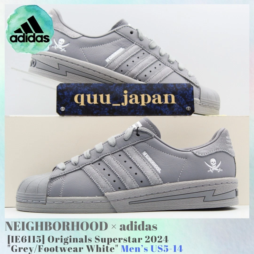 Las mejores ofertas en Neighborhood x adidas Superstar Cement Grey