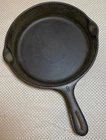 Unmarked Wagner #8 Mercedes 10.5" Cast Iron Skillet - Restored