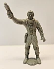 Vintage 1950s Marx 70mm Spaceman Playset Figure. Silver Fully Intact.
