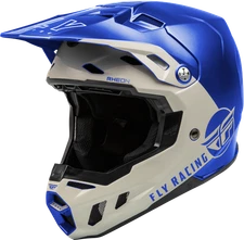 FLY RACING 73-4322XS FORMULA CC CENTRUM HELMET METALLIC BLUE/LIGHT GREY XS