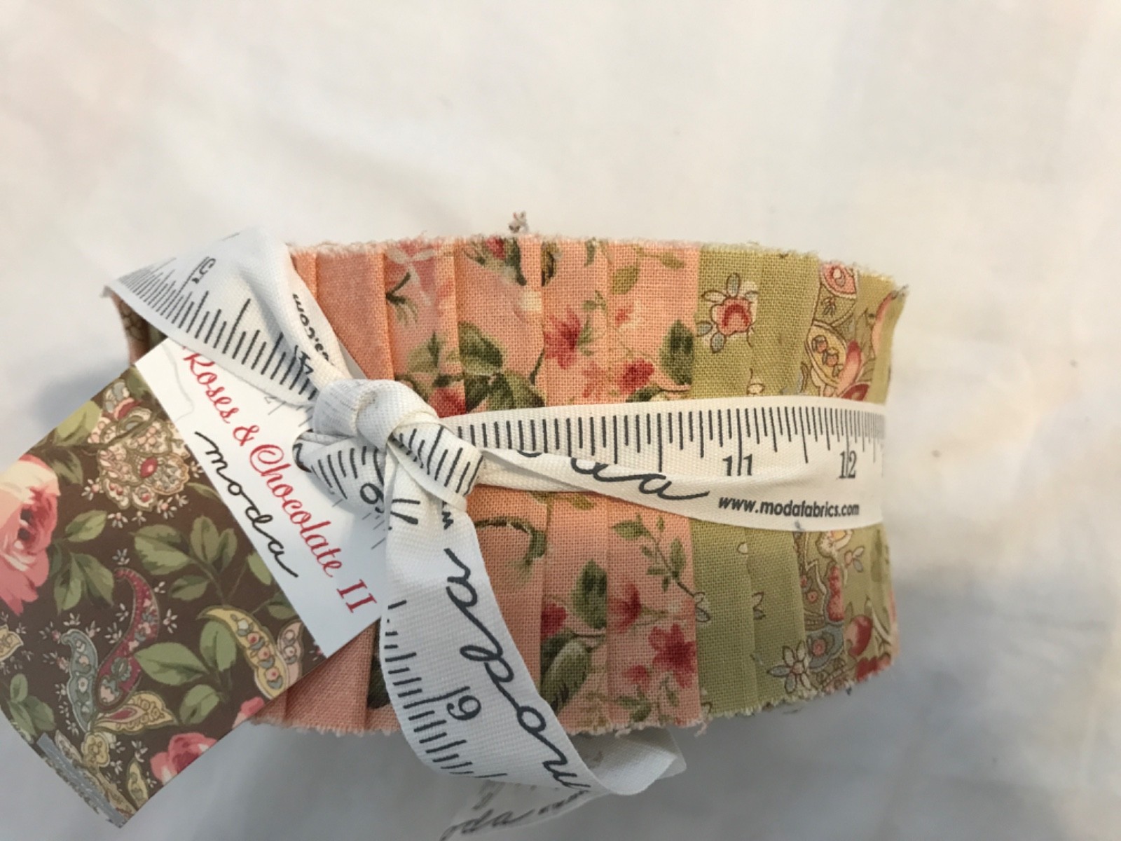 Roses & Chocolate II Jelly Roll by Moda Out of Print