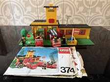 LEGO Town: Fire Station (374) Feuerwehrstation mit BA (beschädigt) Gebraucht
