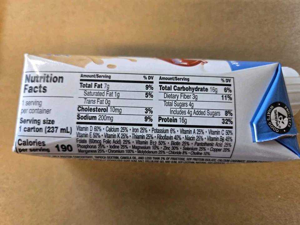 Boost Glucose Control Very Vanilla 8oz, Case Of 24 ,  Expires Feb 8, 2026 - Image 3 of 4