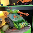 Turtle Tank Near Complete - Vintage 1991 TMNT Teenage Mutant Ninja Turtles