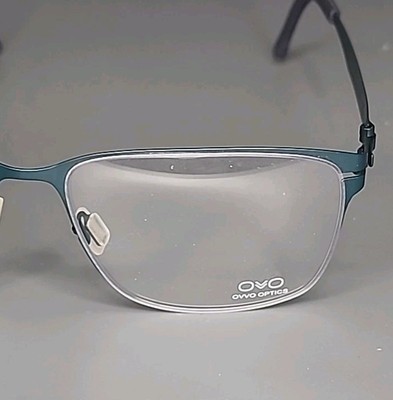 Handmade OVVO 2893 Hunter Green Titanium Eyeglass Frame 54/17/140