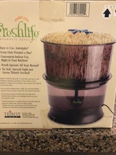 Tribest Freshlife Automatic Sprouter Model 2000 Fresh Sprouts Indoor Kitchen NIB