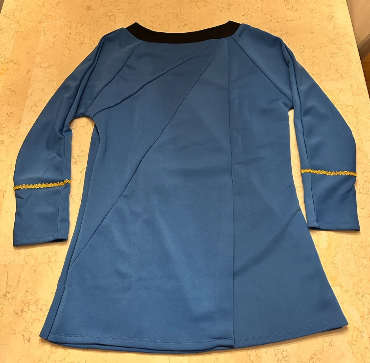 Disfraz Unisex De Monja - Vestido Negro Con Cinturón De Hábito Cruzado