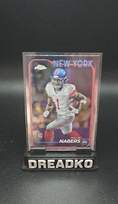 2024 Topps Chrome - Rookies Malik Nabers #205 (RC)
