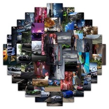 30pcs Random Cool Aesthetic Racing Car Sport Cars Stickers
