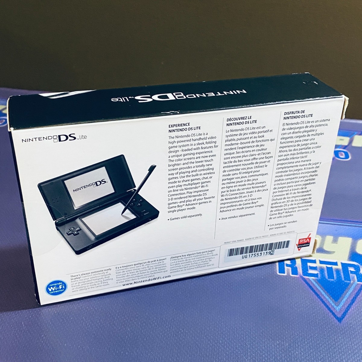 NintendoDS Lite ブラック Amazon.com: Nintendo DS Lite Consle with Top Spin 2 Bundle - Onyx