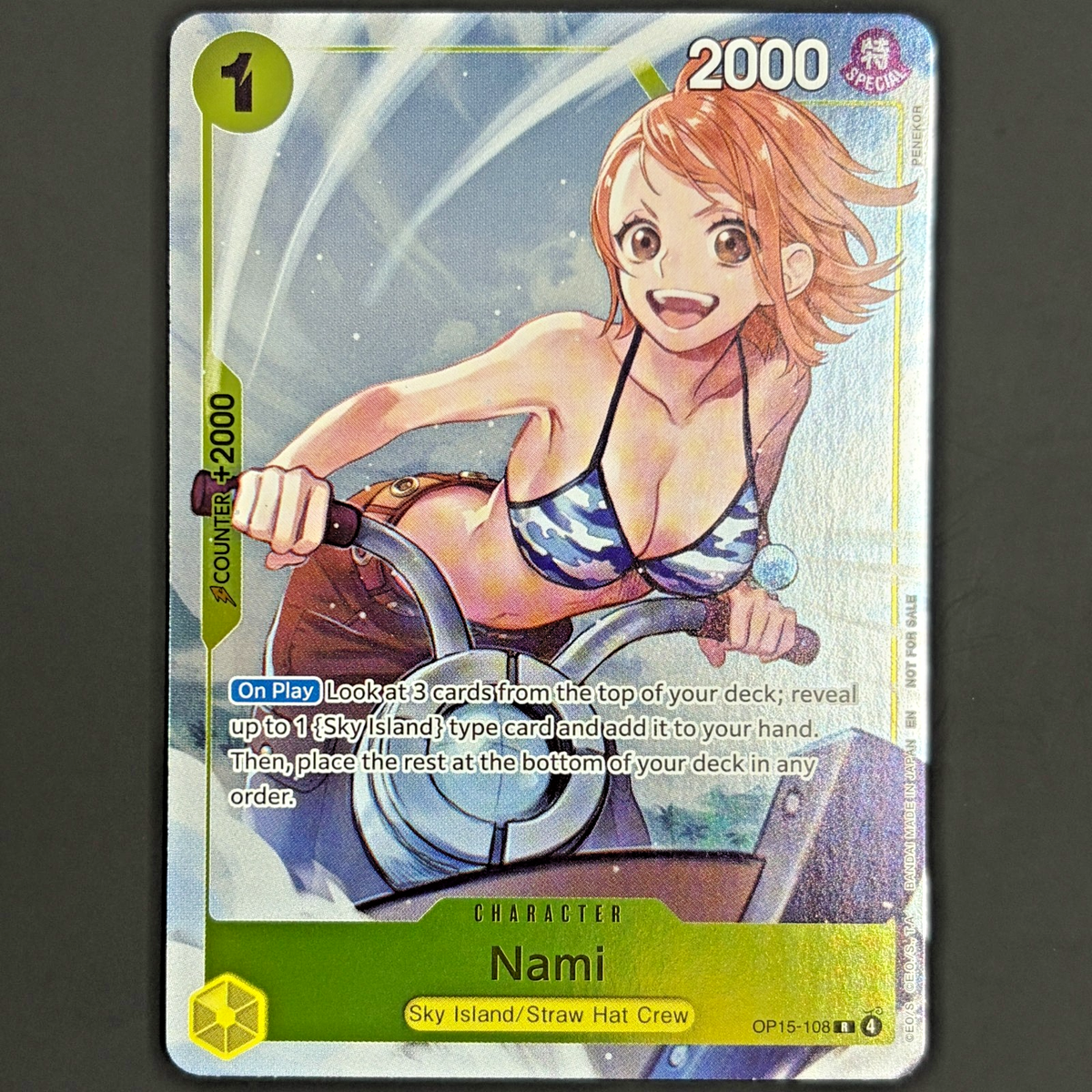 Nami Dash Pack Full Art Foil OP15-108 Adventure on Kami's Island