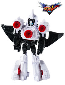 TOBOT V Mini 4 pcs Set Captain Police Speed Monster Rocket Transformer Robot New