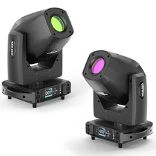 400W Spot GOBO LED Beam Moving Head Light 5Prism Rotation DJ DMX Lighting Effect