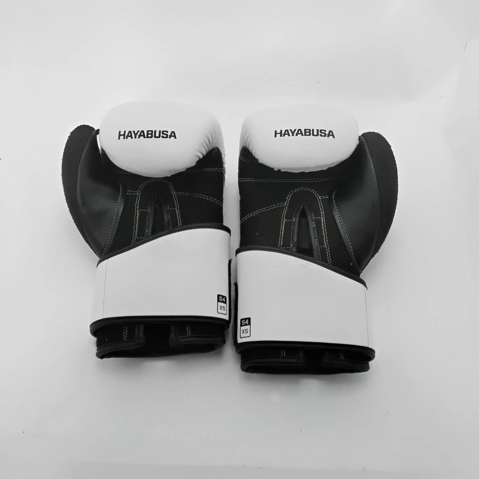 Hayabusa S4 XS Fight Sport Gloves for Men and Women - Black & White - Image 4 of 4