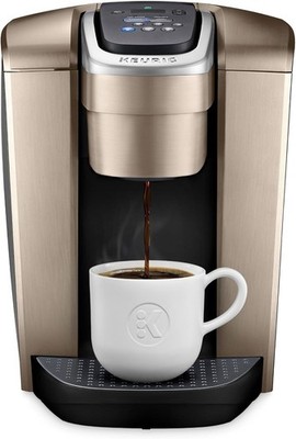 Keurig Keurig  K-Elite  Single Serve Coffee Maker, Brushed Gold, Free & Fast S