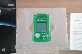 Sega Dreamcast VMU Visual Memory Unit NEW Smoke Green OEM HKT-7000 OPEN BOX