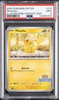 2025 POKEMON SVP EN-SV BLACK STAR PROMO ILLUSTRATION CONTEST 2024 PIKACHU PSA 9