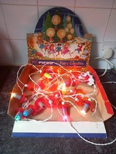 PIFCO ,Vintage 1970s 20 Pifco Fairy Candles, Christmas  Fairy Lights,Rare Design