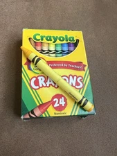2017 Crayola Crayons 24 pack Featuring RETIRED Dandelion