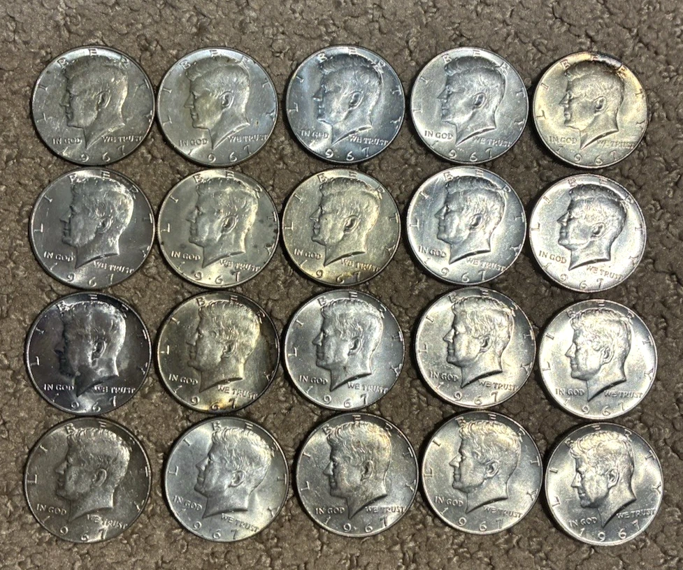 1967 肯尼迪美国半美元硬币(1964-现在) | eBay