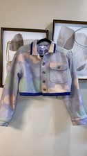 Urban Outfitters Designer Kimchi Blue Floral Cropped Jacket Size Small