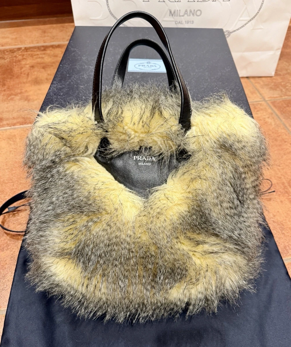 PRADA プラダ　リアル　ファー　バッグ PRADA Fur Tote Bags for Women for sale | eBay