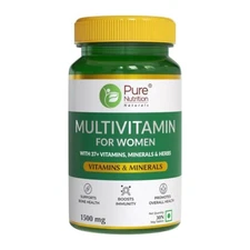 Pure Nutrition Multivitamin For Women Tablets (30tab) Free Shipping World Wide