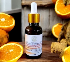 Vitamin C 30% Powerful Serum, Turmeric, Ceramide, matrixyl 3000, B3 1oz