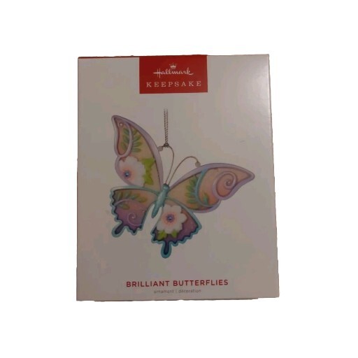 ** Hallmark ** Keepsake Ornament "Brilliant Butterflies" 6th in Series 2022 NIB