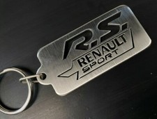 Rs Renault Sport Stainless Steel Keyring Gift