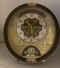 Seiko Swarovski Melody in Motion Wall Clock QXM382BRH