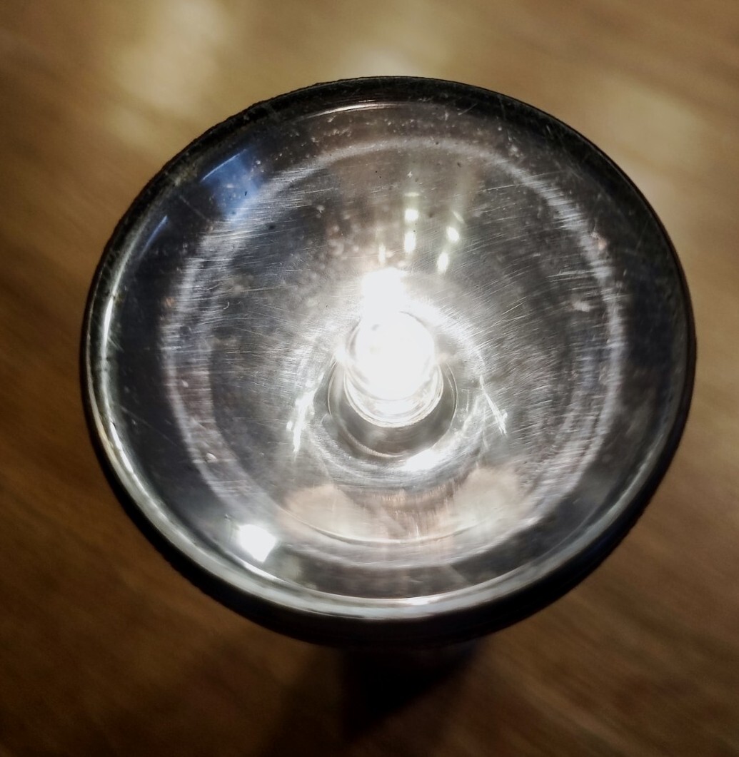 Lampe Torche Daimon Focus 8652 Vintage Années 60/70, Bleue, Allemagne, Fonctionnelle