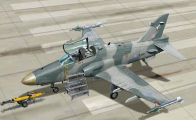 A & A Modelle 7229 1:72 British Aerospace Hawk 200 reg ZJ201