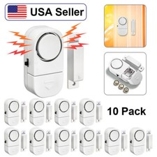 10 PCS WIRELESS Home Window Door Burglar Security ALARM System Magnetic Sensor