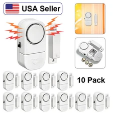 10 PCS WIRELESS Home Window Door Burglar Security ALARM System Magnetic Sensor