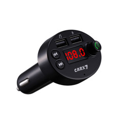 Car Bluetooth FM Transmitter with USB Charger HandsFree MP3 Player, Fast Charge