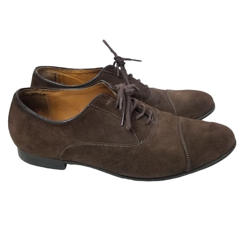 Zara Man Mens 41 EU (US 8) Brown Suede 